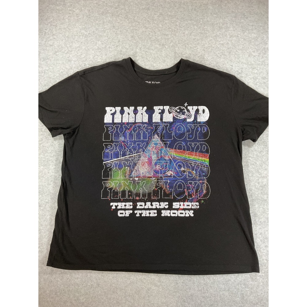 Pink Floyd Dark Side of the Moon Graphic T-Shirt Black XL 16-18 2505